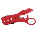 thumbnail image 2 of Coaxial Cable Stripping Tool, ABS Handle Easy To Carry Cable Stripper Adjustable  for RG6 RG11 RG59 RG7, 2 of 7