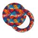 thumbnail image 2 of Disketp Colorful Hawaii Palms Funda Redonda para Taburete, Funda de Cojín para Silla de Bar Suave y Elástica-13 inch, 2 of 7