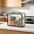 thumbnail image 3 of Tunhigl Clear Clothes Storage Bags, 15L Blanket Storage Containers with Heavy Duty Zipper, Foldable Moving Bags, Closet Organizers for Bedding, Clothing, Comforters, 3 of 6