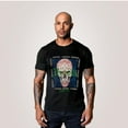 thumbnail image 4 of Verselli Men's Red Skull Graphic T-Shirt – Cotton Hip Hop Streetwear Tee, 4 of 4