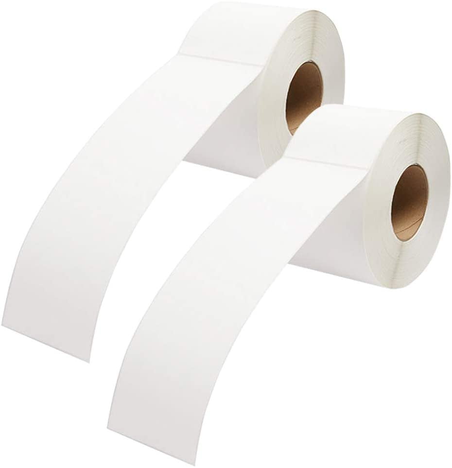 Blank White stickers Self Adhesive Sticky Thermal Transfer Labels 50mm X 25mm 