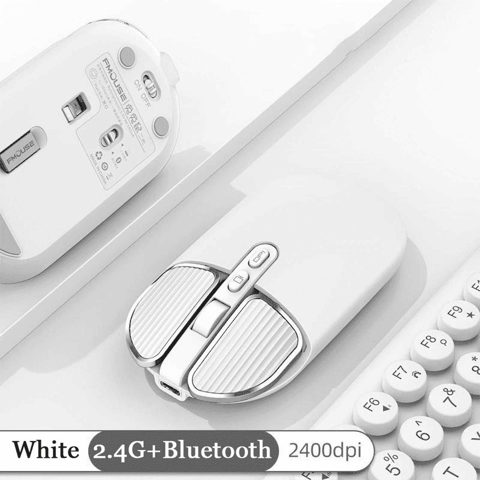 2.4Ghz Wireless Bluetooth Mouse Dual Mode USB Optical Mice Rechargeable Gaming Silent Mouse For Xiaomi PC Laptop Computer Office