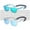 Transparent Grenn+Transparent Beige, variant on COCOSAND Baby Sunglasses with Strap Classic Square Frame UV400 for Infant Toddler Boys Age 0-24 Months, 2-Pack