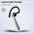 thumbnail image 3 of Bluetooth Headset V5.3, Wireless Bluetooth Earpiece with Mic, Equipped with 600mAh Charging Case, 110H Talk Time for Cell Phone and Computer, Wireless Headset for Work, Truck Drivers, Office, 3 of 7