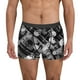thumbnail image 1 of Balery Seamless Pattern With Skulls Calzoncillos bóxer para hombre, ropa interior de algodón suave y transpirable con cinturilla de nailon-Small, 1 of 5