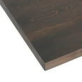 thumbnail image 5 of Flash Furniture 30x60 Solid Wood Indoor 1.5 Inch Thick Rectangular Tabletop in Dark Brown, 5 of 11