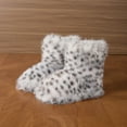 thumbnail image 6 of Women's Fur Boot, Round Toe Suede Winter Fuzzy Shoes, Warm Snow Comfy Plush Short Flat Mid-Calf and Knee High Furry Fluffy Boots Round Toe Mid Calf Comfortable Outdoor Flat Shoes, 6 of 7