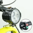 thumbnail image 2 of ebike bike headlight bike lights LED headlight for horn two in one light 48v60v, 2 of 9