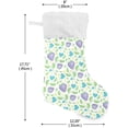 thumbnail image 4 of Coolnut Strawberry Christmas Stocking Personalized Large Candy Stocking, Xmas Stockings Decoration Hanging Gift for Family Holiday Party Ornaments Decor Fireplace, 4 of 7