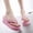 Red, variant on Women's Platform Wedge Flip Flops Non-slip Heeled Summer Beach Casual Footwear White 36