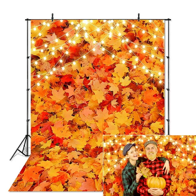 Telón de fondo fotográfico Avezano, bosque de otoño, arce, 150 x 210 cm