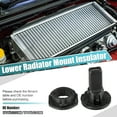 thumbnail image 2 of Unique Bargains 1 Set Upper Radiator Mount Bushing Bracket with Support Sleeve para BMW 228i No.17117596922/17117596923, 2 of 6