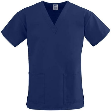 

Unisex ComfortEase Ladies V-Neck Two-Pocket Scrub Top