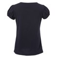 thumbnail image 2 of Richie House Girls' Short Sleeve T-shirt with Lace Covered RH1636, 2 of 2