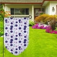 thumbnail image 3 of Wukai Daisies Flowers Print Garden Flag 12.5x18 Inch Double Sided Sun-resistant Rain-resistant, Wrinkle-resistant Colorfast(Only Flag), 3 of 7