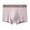 Pink, variant on Men's Underwear Boxers Brief Under $5 3XL Digital Solid Breathable Close Fitting Underpants Comfortable Boxers