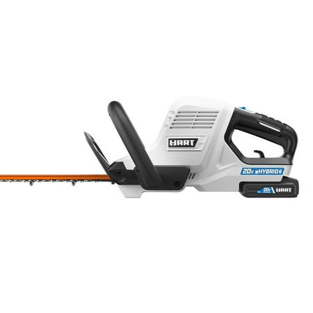 Restored HART 20-Volt Cordless Hybrid 18-inch Hedge Trimmer Kit, (1) 2.0Ah Lithium-Ion Battery (Refurbished)