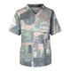 thumbnail image 1 of Plus SizePrinted Scrub Working Uniform Tops For Men's Cross V-Neck Short Sleeve Fun T-Shirts Workwear Tee With Pockets 2XL, 1 of 3