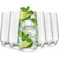 thumbnail image 1 of Juego de vasos para beber Wlasss Crystal Water 480 ml, juego de 6, 1 of 8