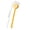 Yellow, variant on Detachable Long Handled Back Scrubber, Two in One Soft Bristle Bath Brush for Shower, Exfoliating Body Brush for Bathing, Gentle Exfoliation for Home Use