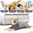thumbnail image 5 of UOSAI Dog Recovery Suit Post-Surgery Onesie for Female & Male Pets, Breathable Pajamas, 5 of 6