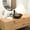 Amber Tempered Glass Bathroom, variant on LHSHID Artistic Feather Pattern Amber Tempered Glass Vessel Sink with Pop-up Drain,Bathroom Oval Basin Tempered Glass Vanity(no Faucet)