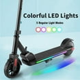 thumbnail image 3 of COBIZI Electric Scooter for Kids Ages 8-14, Top 10 mph &180W Motor, Adjustable Height & Speed, Kids Electric Scooter with Colorful Lights, Dark Blue, 3 of 8