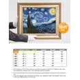 thumbnail image 6 of DECORARTS - Starry Night, Vincent Van Gogh Art Reproduction. Giclee Prints Match with Golden Framed for Wall Decor. Picture Size: 20x16 in, Framed Size: 26x22 in, 6 of 7
