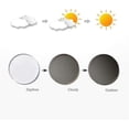thumbnail image 2 of Progressive Multifocal Photochromic Reading Glasses Men Metal Frame HD Aspherical Resin Lenses Sunglasses/UV400, 01, 2.5 2.5 01, 2 of 5