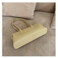 thumbnail image 2 of Cowhide Leather Women Doctor Baguette Bag, Shoulder Underarm Bag, Smooth Texture, 2 of 3