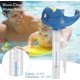 thumbnail image 3 of Termómetro flotante para piscina, termómetro de temperatura del agua con cable y desayuno para todas las piscinas exteriores e interiores, spas, acuarios, jacuzzi, estanques de peces (ballen, 3 of 5