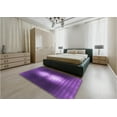 thumbnail image 5 of Ahgly Company Machine Washable Indoor Rectangle Transitional Bright Purple Area Rugs, 2' x 3', 5 of 7