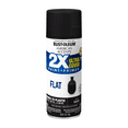 thumbnail image 3 of Black, Rust-Oleum American Accents 2X Ultra Cover Flat Spray Paint-327866, 12 oz, 3 of 11