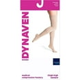 thumbnail image 3 of Sigvaris Dynaven 971 15-20 Women's Closed Toe Thigh High Compression Stockings w/Grip Top Light Beige LL, 3 of 3