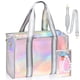 thumbnail image 1 of Bolsa de playa Crawing iridiscente impermeable 26L para mujer, 1 of 7