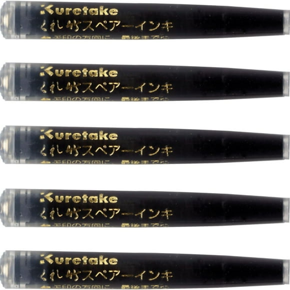 Kuretake Encre de Rechange pour Stylo-Plume 10 Pcs DAN105-99H/10P