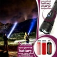 thumbnail image 3 of Torch Power Display Long Range P70 Telescopic Zoom Night Rider Light USB Rechargeable Power Flashlight (Style 1), 3 of 4