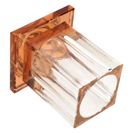 WHAMVOX 1Pcs Microphone Stand for Desk in Rose Gold Acrylic with Adjustable Angle