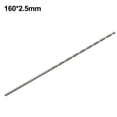 thumbnail image 3 of Wuweikeji Diameter 2.5mm/3.5mm/4.5mm/5.5mm/6.5mm HSS Drill Bit Extra Long 160-300mm Hole Saw Metal Drilling Tool, 3 of 8