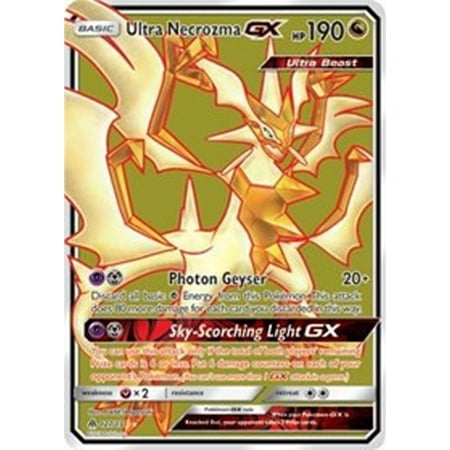 pokemon forbidden light ultra necrozma gx 127 walmart com walmart pokemon forbidden light