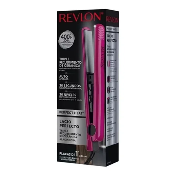 Alaciadora de Cabello Revlon Triple Cerámica Alisado Bodega