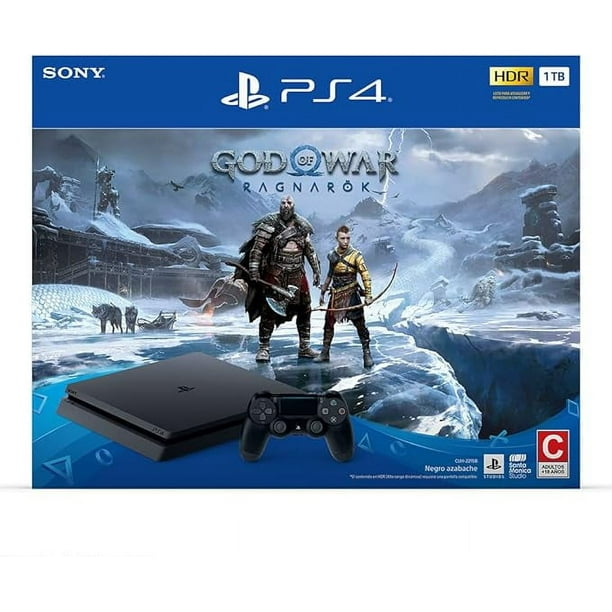 Consola de Videojuegos Sony PlayStation 4, con God of War Ragnarök;  CUH-2215B