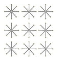thumbnail image 2 of CUITING 60 Pcs Cadres Photo Ongles Suspendus Cintres pour Photos Crochets pour Maison, 2 of 10