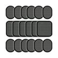 thumbnail image 1 of Replacement Gel Pads for All Abdominal Belts, 6 Sets (18 Gel Pads) Black, 1 of 7