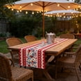 thumbnail image 5 of EGNMCR Memorial Day Decorations,4Th of July Decorations 4th Of July Decorative Tablecloth And Table Runner Independence Day Patriotic Table Linen Set Dining Table Home Decoration Linen tables runner, 5 of 5