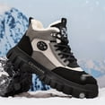 thumbnail image 6 of Men'S Winter Hiking Boots - Thermal Insulated Snow Boots with Lace-Up Closure, Non-Slip Rubber Sole - All-Season Outdoor Trekking Shoes for Men - Cold Weather, 6 of 9
