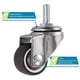 thumbnail image 5 of Rueda Giratoria De 4 Piezas, Ruedas para Muebles con Vástago De 25 Mm En M615, Ruedas Giratorias De Goma, para Carros, Carros, Cuna, Gabinete, Mesa, Capacidad De Carga De 15 Kg Por Rueda, 5 of 5