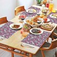 thumbnail image 2 of Pink Breast Cancer Summer Placemats Table Placemats Set Of 4-Linen Kitchen Washable Placemats Table Mats 11.8"x17.7" Non-Slip Heat Resistant, 2 of 6