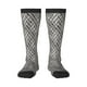 thumbnail image 1 of Balery Black White Stripes Calcetines novedosos Calcetines deportivos Calcetines hasta la rodilla Calcetines de algodón Calcetines originales y geniales, 1 of 6