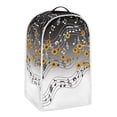 thumbnail image 2 of HELLHERO Music Notes Sunflowers Handle Mixer Cover with Protective Polyester Kitchen Accessories, 2 of 6